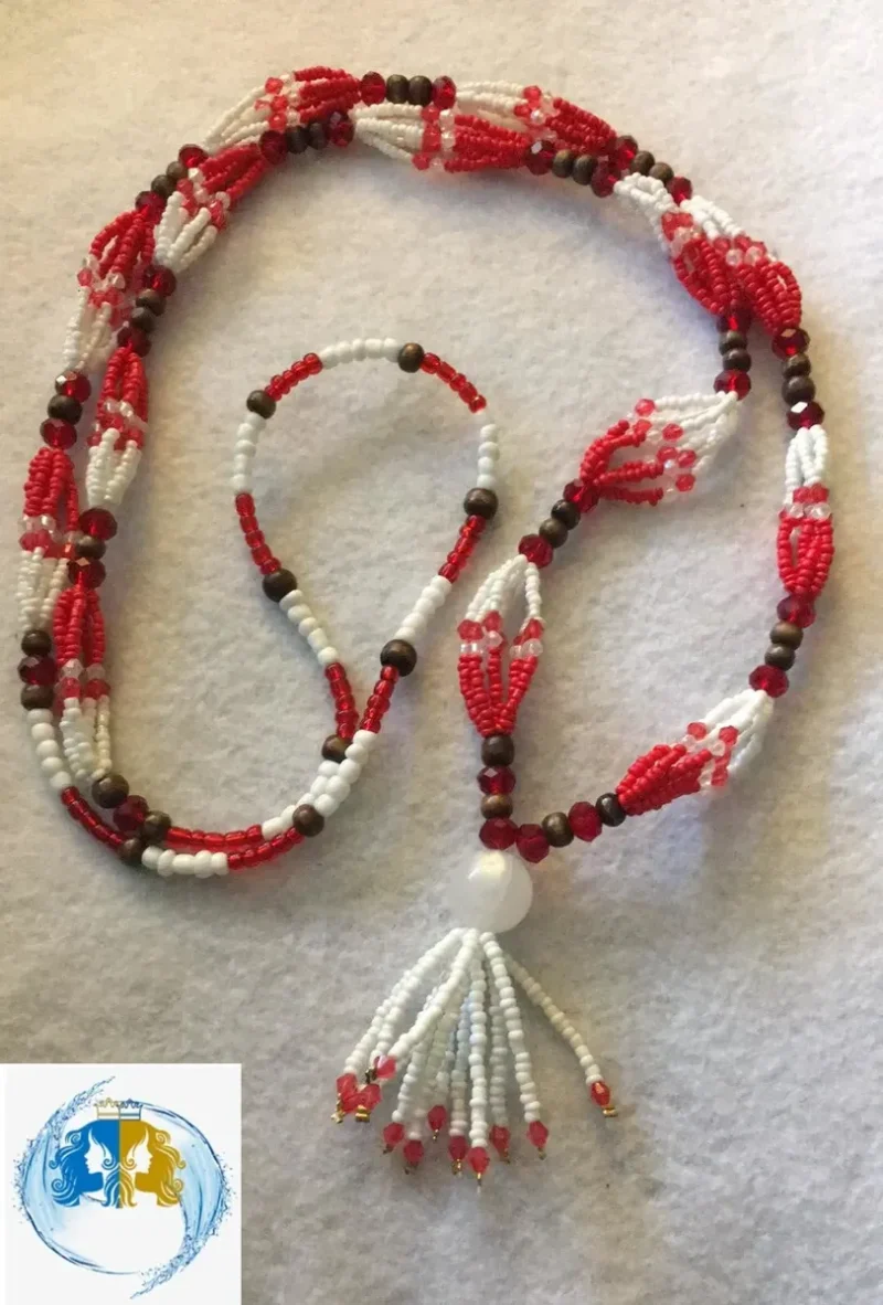 Mazo Necklace and Bracelet for Chango Shango/Ilde Ide Idde y Mazo Eleke de Chango Shango - Image 3